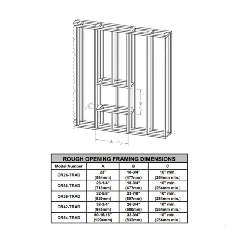 Modern Flames Orion Traditional 36" Heliovision Electric Fireplace [OR36-TRAD] (SAK91024)