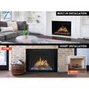 Modern Flames Orion Traditional 36" Heliovision Electric Fireplace [OR36-TRAD] (SAK91024)