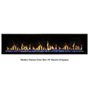 Modern Flames Orion Slim 76" Heliovision Single-Sided Electric Fireplace [OR76-SLIM] (SAK41935)