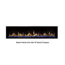 Modern Flames Orion Slim 76-Inch Heliovision Single-Sided Electric Fireplace [OR76-SLIM] (SAK41935)
