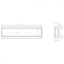 Modern Flames Redstone 42" Built-In Traditional Electric Fireplace [RS-4229] (SAK97326)