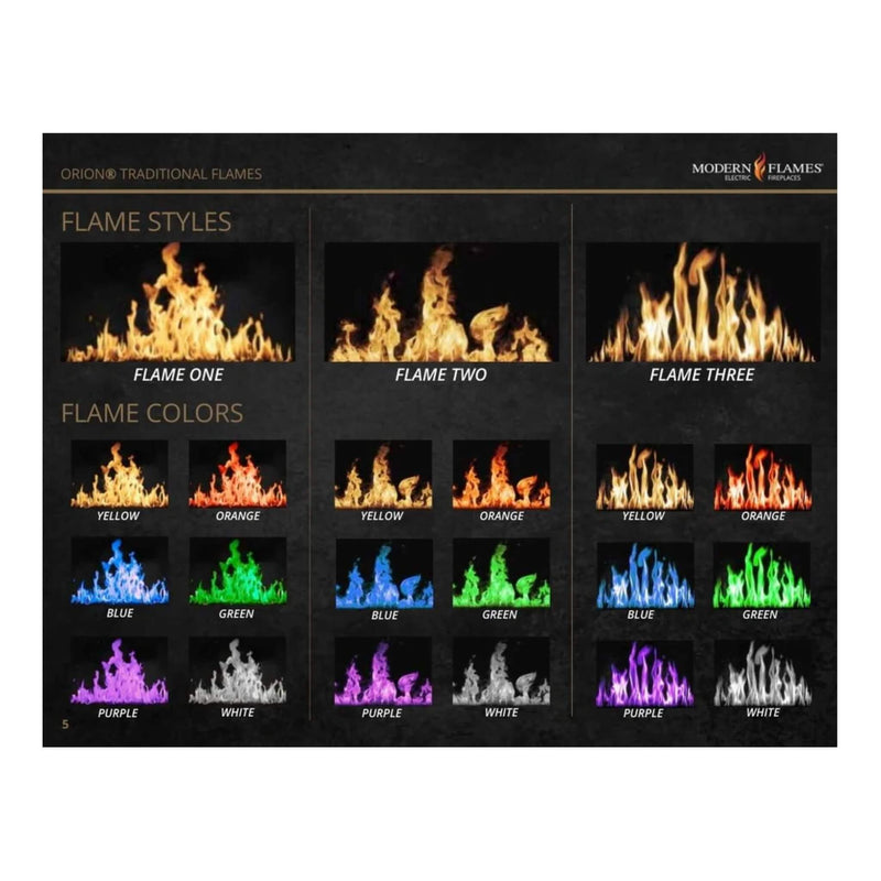 Modern Flames Orion Traditional 26" Heliovision Electric Fireplace [OR26-TRAD] (SAK51873)