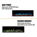 Modern Flames Landscape Pro Multi 56" Linear Multi-Sided Electric Fireplace With Hybrid Flame Technology [LPM-5616V2] (SAK67390)