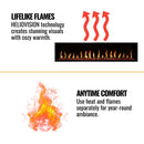 Modern Flames Orion Multi 76" Heliovision Built-In Electric Fireplace [OR76-MULTI] (SAK93726)