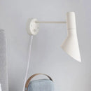 GobekUsa Modern Flare Wall Sconce Light in White/Grey with Rotating Node