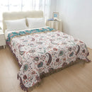 GobekUsa Cooling Cotton Blanket - Modern Simplicity Bed & Sofa Throw - 200x230CM