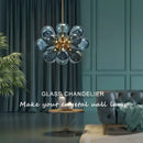 GobekUsa Glass Ball LED Pendant Lights - Modern Designer Kitchen Dining Room Lamp