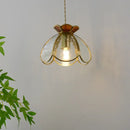 GobekUsa Clear Glass LED Pendant Lights for Modern Home Decor and Restaurant, 200cm Wire