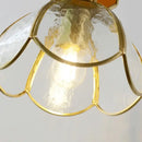 GobekUsa Clear Glass LED Pendant Lights for Modern Home Decor and Restaurant, 200cm Wire