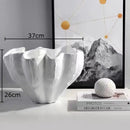 GobekUsa Black Resin Bud Vase Modern Room Decor Flowers Arrangement Desk Vase