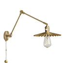 GobekUsa Adjustable Copper Wall Sconce Edison Lamp LED - Modern Bedroom Bathroom Light