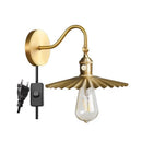 GobekUsa Adjustable Copper Wall Sconce Edison Lamp LED - Modern Bedroom Bathroom Light