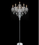 GobekUsa Crystal Floor Lamp: Modern French Style for Living, Bedroom, Dining, Kitchen