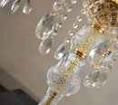 GobekUsa Crystal Floor Lamp: Modern French Style for Living, Bedroom, Dining, Kitchen