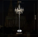 GobekUsa Crystal Floor Lamp: Modern French Style for Living, Bedroom, Dining, Kitchen