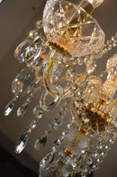 GobekUsa Crystal Floor Lamp: Modern French Style for Living, Bedroom, Dining, Kitchen