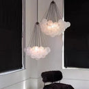 GobekUsa Frosted Glass Ball Pendant Lights for Modern Restaurant Chandelier
