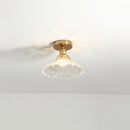 GobekUsa Glass LED Ceiling Light for Corridor Balcony Modern Indoor Lighting