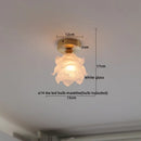 GobekUsa Glass LED Ceiling Light for Corridor Balcony Modern Indoor Lighting