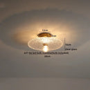 GobekUsa Glass LED Ceiling Light for Corridor Balcony Modern Indoor Lighting