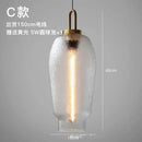 GobekUsa Glass Pendant Lights - Modern Nordic LED Hanging Lamp for Home Decor