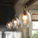 GobekUsa Glass Pendant Lights - Modern Nordic LED Hanging Lamp for Home Decor