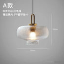 GobekUsa Glass Pendant Lights - Modern Nordic LED Hanging Lamp for Home Decor