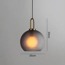 GobekUsa Glass Ball Pendant Light: Luxury Restaurant & Bar Nordic Bedroom Lamp