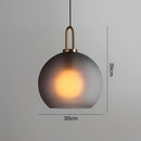 GobekUsa Glass Ball Pendant Light: Luxury Restaurant & Bar Nordic Bedroom Lamp