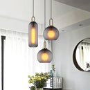GobekUsa Glass Ball Pendant Light: Luxury Restaurant & Bar Nordic Bedroom Lamp
