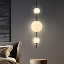 GobekUsa LED White Glass Ball Pendant Lamp for Home Decor.