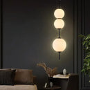 GobekUsa LED White Glass Ball Pendant Lamp for Home Decor.