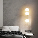 GobekUsa LED White Glass Ball Pendant Lamp for Home Decor.