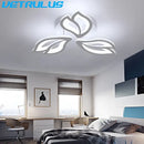 GobekUsa Geometric Acrylic LED Ceiling Chandelier for Modern Nordic Decor