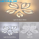 GobekUsa Geometric Acrylic LED Ceiling Chandelier for Modern Nordic Decor