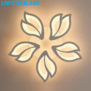 GobekUsa Geometric Acrylic LED Ceiling Chandelier for Modern Nordic Decor
