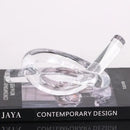 GobekUsa Geometric Acrylic Rope Knot Ornaments - Home Decor Figurines