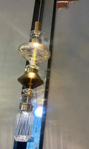 GobekUsa Glass Chandelier: Elegant Lighting for Home, Restaurant, Bar, and Study Room