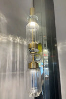 GobekUsa Glass Chandelier: Elegant Lighting for Home, Restaurant, Bar, and Study Room