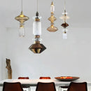GobekUsa Glass Chandelier: Elegant Lighting for Home, Restaurant, Bar, and Study Room
