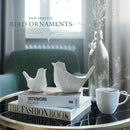 GobekUsa Couple Birds Resin Figurines for Home Decor and Tabletop Ornaments
