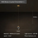 GobekUsa Crystal Diamond Chandelier for Duplex Building Stairwell Loft Pendant Lighting