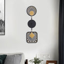 GobekUsa Modern Black Metal LED Wall Sconce for Living Room - Contemporary Sector Design
