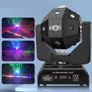 GobekUsa 24-Led Moving Head Laser Light Bar Strobe, Red/Green Laser, KTV Light