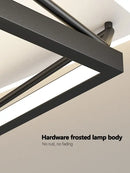 GobekUsa Geometric LED Ceiling Lamp_Nordic Minimalist Design for Modern Bedroom