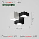 GobekUsa Bedroom Ceiling Lamp: New Modern Master Bedroom Lighting, Nordic Design, Black&White