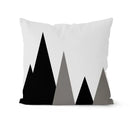 Modern geometric black & white pillowcase set – living room cushion by Decorbites