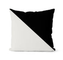 Modern geometric black & white pillowcase set – living room cushion by Decorbites