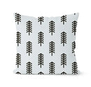 Modern geometric black & white pillowcase set – living room cushion by Decorbites