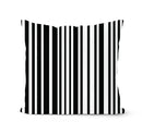 Modern geometric black & white pillowcase set – living room cushion by Decorbites